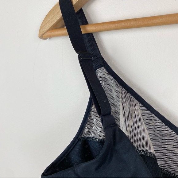 Chantelle Norah Seamless Comfort Bra Black Lace 32DDDD - Picture 6 of 8